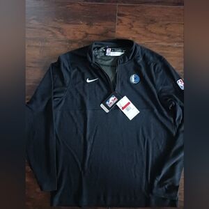 Nike Black Long Sleeve Dallas Mavericks Shirt